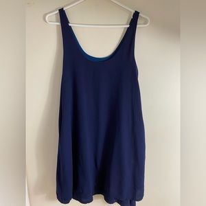 RACHEL Rachel Roy, blue sleeveless dress with pockets